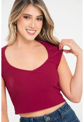 Top Malaga Marrón Ragged Pf31122306