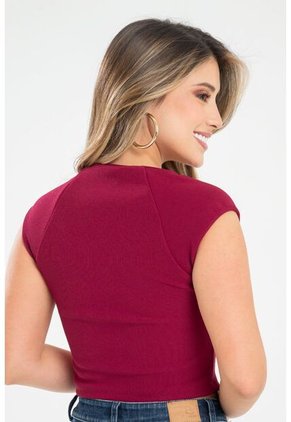 Top Malaga Marrón Ragged Pf31122306