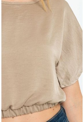 Blusa Nhara Café Ragged Pf11112932