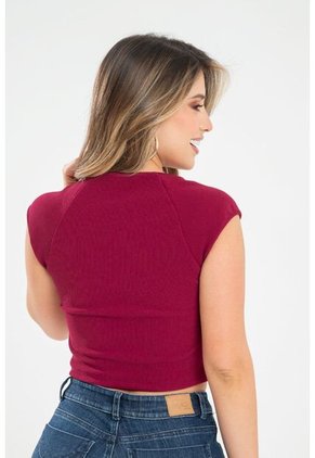 Top Malaga Marrón Ragged Pf31122306