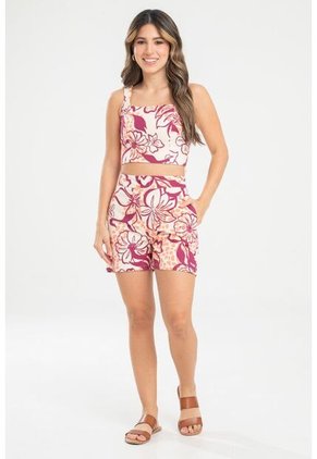 Short Rosetha Blanco Ragged Pf31340225