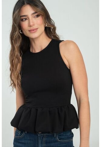 Blusa Globo Sisa Negro Ragged Pf11112935 Ragged