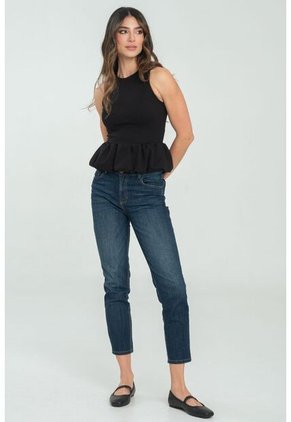 Blusa Globo Sisa Negro Ragged Pf11112935
