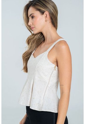 Blusa Gold Dorado Ragged Pf11113065