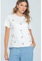 Camiseta Cerezas Blanco Ragged Pf21120114 de Ragged