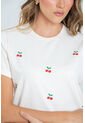 Camiseta Cerezas Blanco Ragged Pf21120114 de Ragged