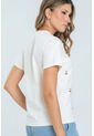 Camiseta Cerezas Blanco Ragged Pf21120114 de Ragged