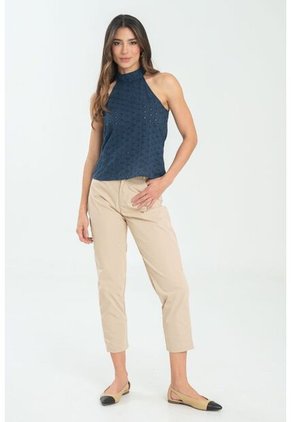 Blusa Dheena Azul Ragged Pf11112940