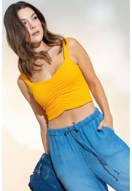 Top Azulu Amarillo Ragged Pf13120687