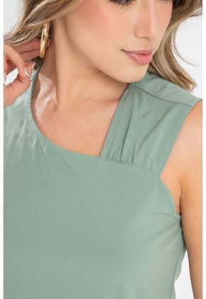 Blusa Lennha Verde Ragged Pf31113441
