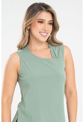 Blusa Lennha Verde Ragged Pf31113441