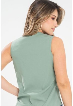 Blusa Lennha Verde Ragged Pf31113441