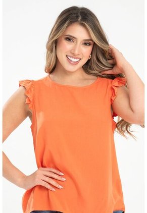 Blusa Monhet Naranja Ragged Pf31113446