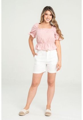 Blusa Santorini Rosa Ragged Pf31113470