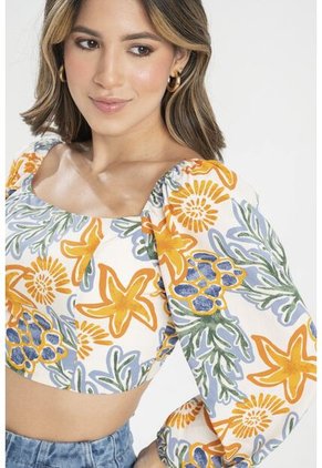 Blusa Lhotus Blanco Ragged Pf31113434