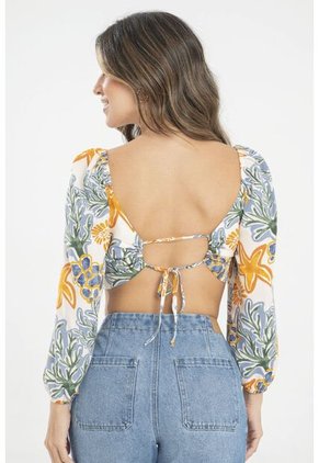 Blusa Lhotus Blanco Ragged Pf31113434