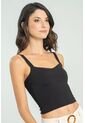 Crop Top Crosbhie Negro Ragged Pf13120810 de Ragged