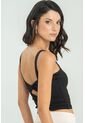 Crop Top Crosbhie Negro Ragged Pf13120810 de Ragged