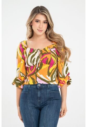 Blusa Arielle Rosa Ragged Pf31113440 Ragged