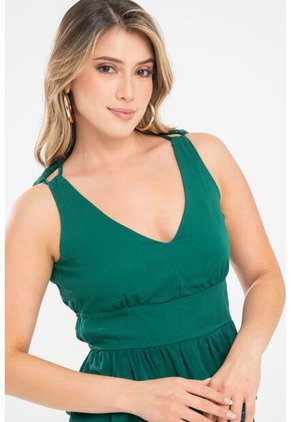 Blusa Lauren Verde Ragged Pf31113412