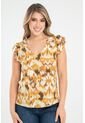 Blusa Enzha Amarillo Ragged Pf31113458 de Ragged