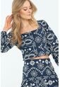 Blusa Marruecos Azul Ragged Pf11112948 de Ragged
