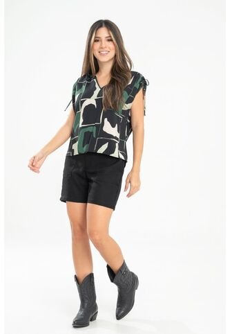 Blusa Mahala Verde Ragged Pf31113459 Ragged