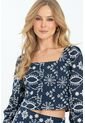 Blusa Marruecos Azul Ragged Pf11112948 de Ragged