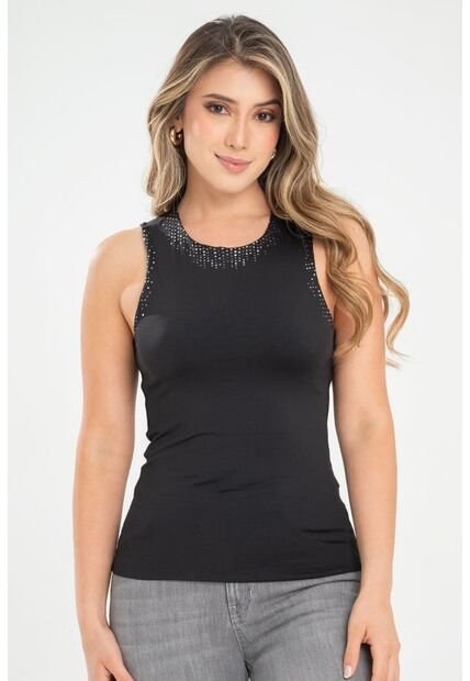 Top Livhia Negro Ragged Pf31122281