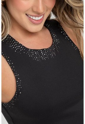 Top Livhia Negro Ragged Pf31122281