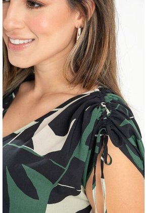 Blusa Mahala Verde Ragged Pf31113459