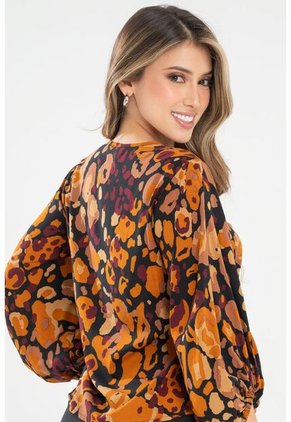 Blusa Shlate Negro Ragged Pf31113471