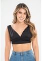 Crop Top Jhordana Negro Ragged Pf31122271 de Ragged