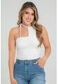 Top Drapeado Asimetrico Blanco Ragged Pf31122253 de Ragged