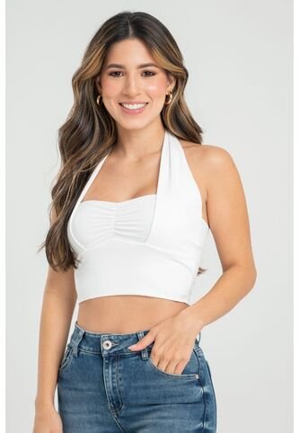 Crop Top Aghda Blanco Ragged Pf31122295 Ragged