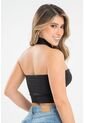 Crop Top Dubath Negro Ragged Pf31122304 de Ragged