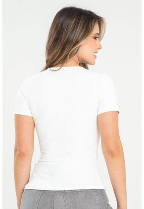 Top Harielle Blanco Ragged Pf31122303