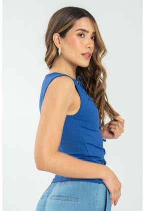 Top Rhossa Azul Ragged Pf13120813