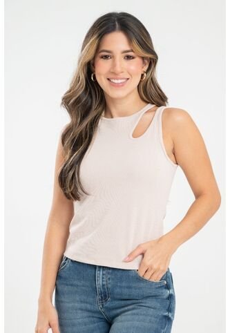 Top Rib Mangostino Beige Ragged Pf31122299 Ragged