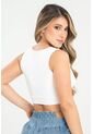 Crop Top Zhaya Blanco Ragged Pf31122294 de Ragged