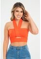 Crop Top Dubath Naranja Ragged Pf31122304 de Ragged