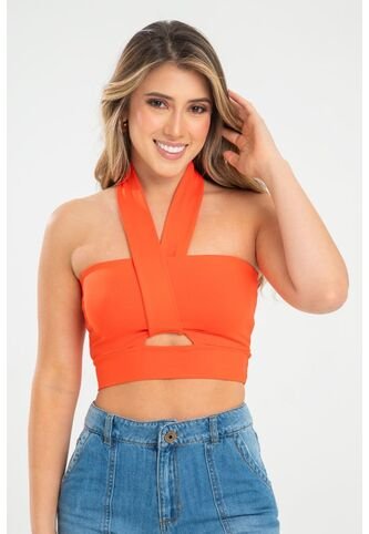 Crop Top Dubath Naranja Ragged Pf31122304 Ragged