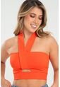 Crop Top Dubath Naranja Ragged Pf31122304 de Ragged