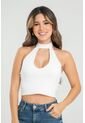 Crop Top Hamei Blanco Ragged Pf31122307 de Ragged