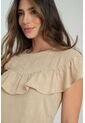 Blusa Etterne Beige Ragged Pf11112946 de Ragged