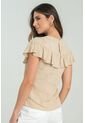 Blusa Etterne Beige Ragged Pf11112946 de Ragged