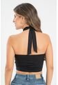 Crop Top Hamei Negro Ragged Pf31122307 de Ragged