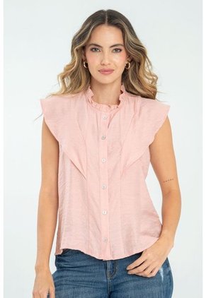 Blusa Shenses Rosa Ragged Pf11112898