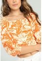 Blusa Nichols Naranja Ragged Pf11112918 de Ragged