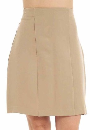 Falda Lapiz Aleska Beige Ragged Pf12320170